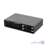 هاب شارژ 320 وات پاورولوژی مدل Powerology Univo Charging Station PD 100W PWCUQC049BK