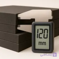 فوم پلی اتیلن 12 سانت ورقه ای مشکی (120 میل)