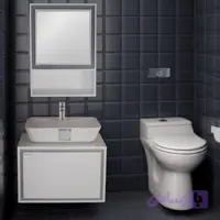 فول ست روشویی کابینتی لاکسورا مدل L231 سایز 60 (سفید)