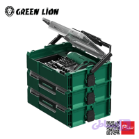 جعبه ابزار Green Lion GTS-700 | مجموعه ۲۱۳ پارچه