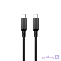کابل شارژ 60 وات کولومن KD-06 تایپ سی به تایپ سی