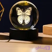 گوی کریستال شیشه ای