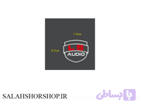 برچسب داستکپ و دام مارک AUDIO
