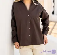 شومیز یقه هفت لینن