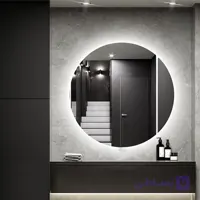 آینه آزالیا مدل بک لایت نوردار گرد 70