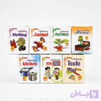 پک 32 عددی فلش کارت انگلیسی موضوعات مختلف