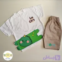 ست تیشرت و شلوارک پسرانه