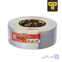چسب برزنتی کنفی الیاف دار ۵ سانتی 50 یاردی ایکس وی Xway pro