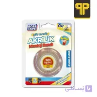 چسب دو طرفه دو متری باس تیپ مدل اکرلیک قدرتی BOSS TAPE