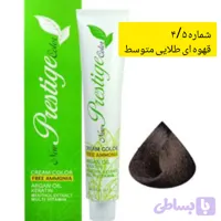رنگ مو پرستیژ گیاهی بدون امونیاک ۱۲۰ میل سری طلایی