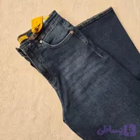 شلوار جین جنیکا بک ابی تیره کثیف شور