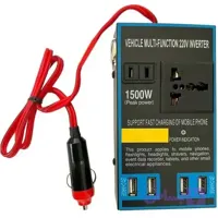 مبدل برق 12 ولت به 220 ولت 1500 وات فندکی Power Inverteb