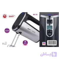 همزن برقی دیجیتال بدنه استیل تمام حرفه‌ای مایر مدل um-205