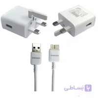 شارژر اصلی سامسونگ نوت 3 همراه با کابل USB3