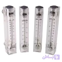 روتامتر آب تابلویی 20gpm مدل LZM-25