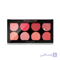 پالت رژگونه و هایلایتر Sunset Blush رولوشن
