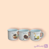 ماگ سرامیکی طرح کافی (بدون جعبه)