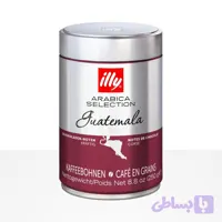 دانه قهوه ایلی illy گواتمالا 100٪ عربیکا بسته 250گرمی