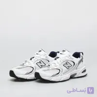 کتونی نیوبالانس 530 سفید سرمه‌ای – New Balance 530 White Navy