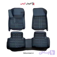 کفپوش پنج بعدی MG5 رنگ مشکی AM