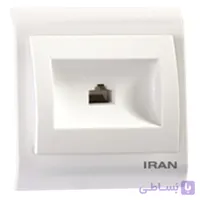 سوکت تلفن تک فضل الکتریک مدل ارس (بسته ی 120 تایی)