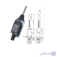 لیمیت سوئیچ نیم فنر 8168 آی سوئیچ الکتریک (بسته ی 10 عددی)