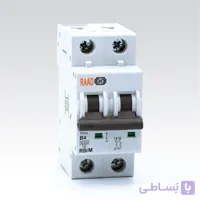 کلید مینیاتوری 4 پل 6 کیلوآمپر AC تیپ C رعد الکتریک (کارتنی)