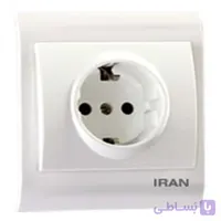 پریز برق ارت درب دار فضل الکتریک مدل ارس (بسته ی 120 تایی)