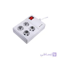محافظ برق و آنالوگ کامپیوتر 4 راهی پارت الکتریک (کارتنی)