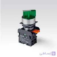 کلید سلکتوری چراغدار یکطرفه ثابت طرح فلزی 220 ولت رعد الکتریک (کارتنی)