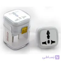 تبدیل دو شاخه برق هادرون مدل A10E (بسته ی 24 تایی)