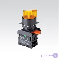 کلید سلکتوری چراغدار دوطرفه متحرک 24 ولت رعد الکتریک (کارتنی)