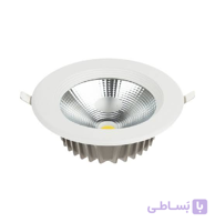 چراغ سقفی گرد 20 وات افراتاب سری Titan (کارتنی)