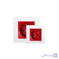 مکانیزم پریز ارت UPS دلند طرح آدا پلاس (بسته ی 100 تایی)
