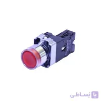 کلید فشاری چراغدار استپ 24 و 110 ولت آی سوئیچ الکتریک (بسته ی 12 تایی)