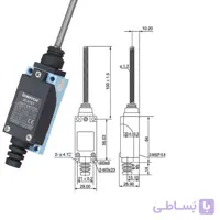 لیمیت سوئیچ آنتنی تمام فنر 8167 آی سوئیچ الکتریک (بسته ی 10 عددی)