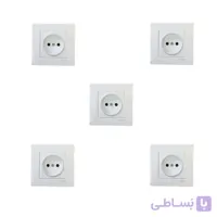 مکانیزم پریز برق دلند طرح آوا پلاس (بسته ی 100 تایی)