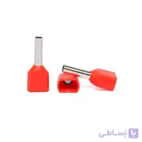 وایرشو دوبل روکش دار قرمز کد TE1008 آی سوئیچ الکتریک (کارتنی)