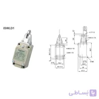 لیمیت سوئیچ غلطکی ISWLD1 آی سوئیچ الکتریک