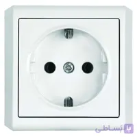 پریز برق فضل الکتریک مدل الیزه روکار (بسته ی 120 تایی)