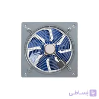 هواکش صنعتی فلزی با پروانه فلزی دمنده سایز 35 (تک فاز)