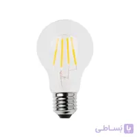 لامپ 8W حبابی G95 LED فیلامنتی E27 پارس شعاع توس (بسته ی 100 تایی)
