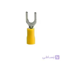 سرسیم دوشاخ زرد سایز 5/5 آی سوئیچ الکتریک (کارتنی)