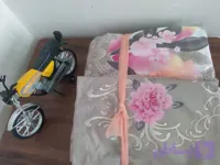 نیم ست روتختی ملحفه کشدوزی دونفره