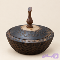 شکلات خوری توپی |چوب گردو