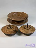 ست پذیرایی شماره 5 pastilwood چوب گردو