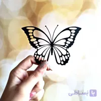 پروانه مقوایی | پروانه تزیینی با طرح جذاب