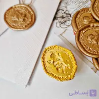 مهر فلزی قاب فرشته | مهر برنجی مخصوص مهر و موم