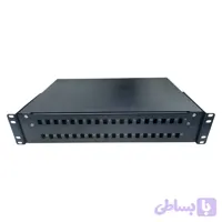 پچ پنل فیبر نوری ۳۶ پورت Lc داپلکس مدل 36p-Lc-dx-2u برند نوین تجهیز تیدا