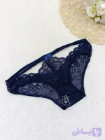 شورت اسلیپ فانتزی گیپور سورمه ای کد 6960